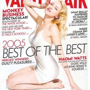 VANITY FAIR MAGAZINE, JANUARY 2006, EXCELLENT CONDITION, ORIGINAL OWNER, SINGLE